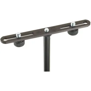 K&M Ergänzungsschiene, Mikrofonständer, Schwarz günstig