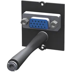 Bachmann Custom Module VGA Miniklinke (Klinkenadapter), Audio Adapter, Schwarz günstig
