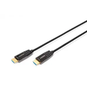 Digitus HDMI AOC Hybrid Glasfaser Anschlusskabel 30m