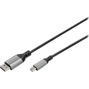 Digitus Db-340106-020-s Displayport Auf Mini Displayport 1.4 Kabel 2 M