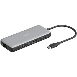 Digitus Laptop-Dockingstation USB-C Docking Station, 8-Port DA-70915