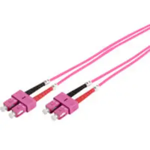 LWL Patchkabel, Duplex, SC > SC Stecker, Multimode OM4