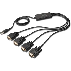 Digitus USB 2.0 zu 4xRS232 Kabel günstig