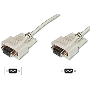Digitus Datatransfer Anschlusskabel,3m (3 m, VGA), Schnittstellenkabel