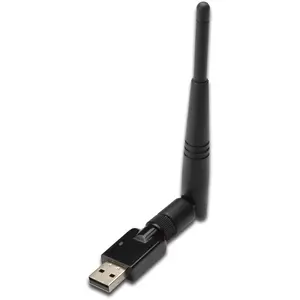 Digitus DN-70543 (USB 2.0), Netzwerkadapter, Schwarz