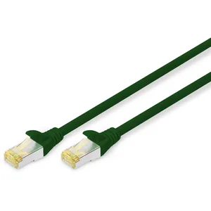 Digitus Patch-Kabel RJ-45 (M) zu RJ-45 (M) 10m Kupfer S/FTP Cat 6a grü...