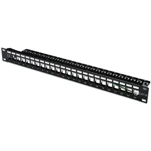 Digitus Ral 9005 Patch Panel Gehäuse 1he Für Keystone-modul 24-port /
