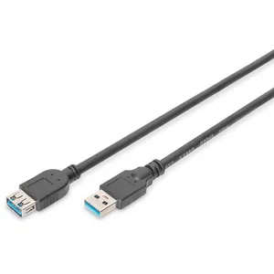 Digitus USB 3.0 Verlängerungskabel, konform, schwarz
