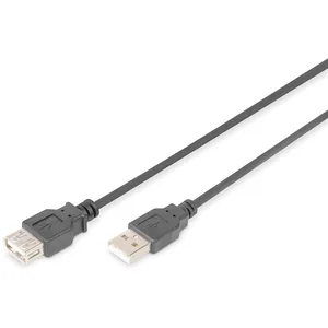 Digitus USB 2.0 Verlängerungskabel, USB-A Stecker > USB-A Buchse