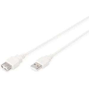 Digitus USB 2.0 Verlängerungskabel, USB-A Stecker > USB-A Buchse