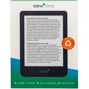 Tolino shine 5, 15,2 cm (6"), E Ink Carta, 1072 x 1448 Pixel, CBR, CBZ...