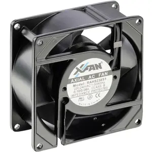 Papst AC-Axiallüfter 230VAC 50m³/h (92 mm, 1x), PC Lüfter, Schwarz