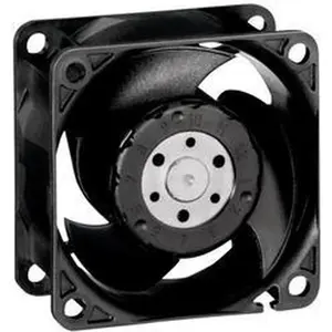 Papst DC-Axiallüfter 12VDC 80x80x38mm (80 mm, 1x), PC Lüfter, Schwarz