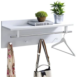 IDIMEX Garderobenhalter ULF, Wandgarderobe mit Kleiderhaken und Hutabl... günstig