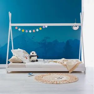 Idimex Tipi Bett ELIN aus massiver Kiefer in 90 x 200, Kinder Hausbett... günstig