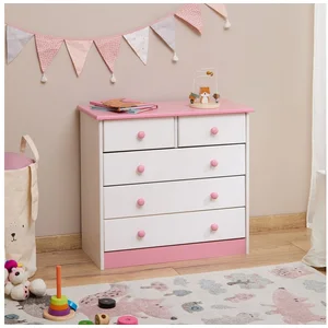 IDIMEX Kommode RONDO, Kommode Anrichte Sideboard mit 5 Schubladen Kief... günstig