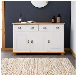 IDIMEX Kommode COLMAR, Sideboard Kommode Anrichte Kiefer massiv 3 Tür günstig