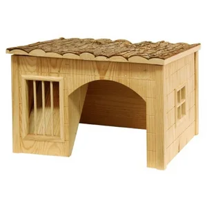 Kerbl Kleintierhaus Kerbl Nagerhaus mit Heuraufe Nature 82759 günstig