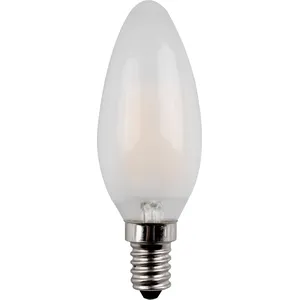 Müller-Licht Retro LED Lampe Filament Kerzenform E14, 4,5W ersetzt 40W, Glas mat günstig