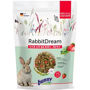 bunnyNature Bunny Spezielle Ausgabe Erdbeer-minze Kaninchenfutter 1.5kg günstig