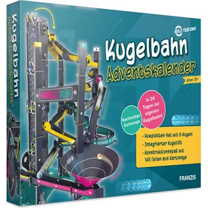 Franzis Verlag Kugelbahn Adventskalender, Experimentier-Set, Physik, 8... günstig