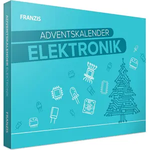 FRANZIS 67400 - Elektronik Adventskalender, 24 spannende Experimente r...