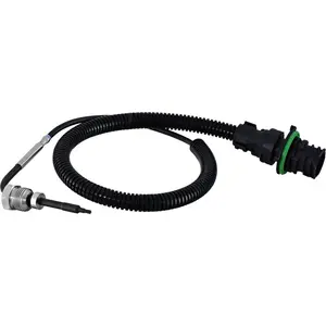 Sensor Abgastemperatur geschraubt 2-polig 490 mm Kabel HELLA für u.a. MB ACTROS günstig