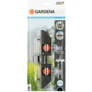 Gardena Vierkanal-wasserverteiler