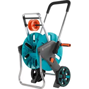 Gardena AquaRoll M Easy, Wagenrolle, Manuell, Funktional, Schwarz, Bla...