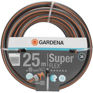 Gardena Premium SuperFLEX, 25 m, Über Boden, Mehrfarbig, 35 bar, 1,9 c...
