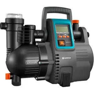 Gardena Comfort 5000/5E LCD, 1300 W, 5 bar, 5000 l/h, IPX4, Schwarz, Blau