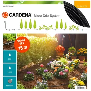Gardena Mikro-tropfbewässerungs-startset Pflanzenreihe S