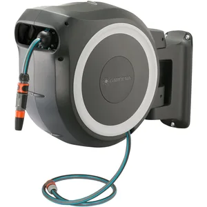 GARDENA Wand Schlauchbox RollUp XL 35m grau/weiß günstig