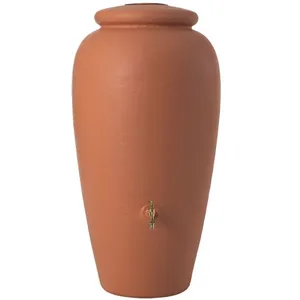 Garantia Regentonne, Regen-Amphore, terracotta Regenfass, 300 L günstig