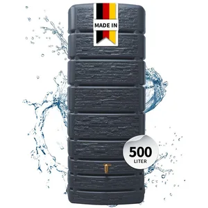 GRAF 4rain Regentonne SLIM STONE DECOR Wandtank 500 Liter graphite gre... günstig
