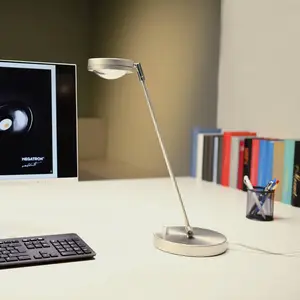 Megatron Ottica LED-Tischlampe mit Dimmer, titan günstig