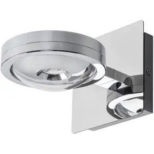 Megatron Solo Punto LED-Wandleuchte, chrom günstig