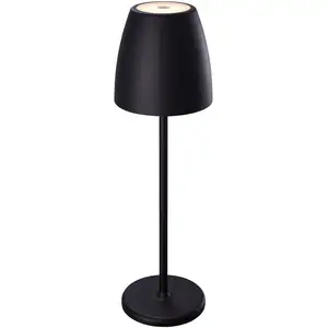 Megatron Tavola LED-Akku-Tischleuchte, schwarz