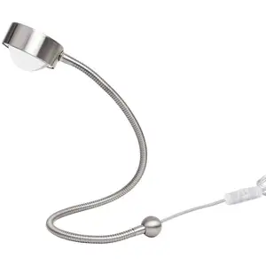 LIGHTME Tischleuchte Powerlens Snake, titanfarben, Flexarm günstig