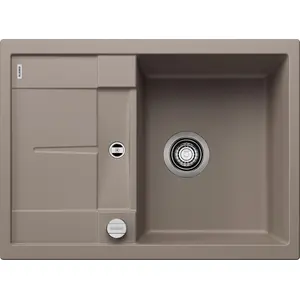 BLANCO METRA 45 S Compact, Schrankwaschbecken, Silgranit, Beige, Doppelseitig, 45 cm, Deutschland günstig