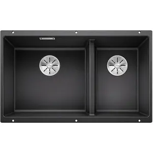 Blanco Subline 430/270-U Silgranit PuraDur 2, Farbe anthrazit, InFino Ablauf, 523151 günstig