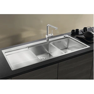 Eingebaute spüle 80cm automatischer edelstahl Blanco 521664 günstig