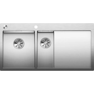 BLANCO CLARON 6 S-IF, Schrankwaschbecken, Edelstahl, Edelstahl, Rechts, 60 cm, Deutschland günstig