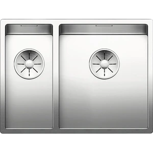 BLANCO CLARON 340/180-U, Schrankwaschbecken, Edelstahl, Edelstahl, Links, 60 cm, Deutschland günstig