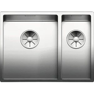 BLANCO CLARON 340/180-U, Schrankwaschbecken, Edelstahl, Edelstahl, Rechts, 60 cm, Deutschland günstig