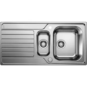 Spüle Blanco DINAS 6 S 1000 x 500 mm edelstahl bürstfinish 523379 günstig