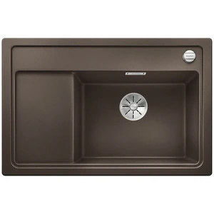 BLANCO ZENAR XL 6 S Compact, Schrankwaschbecken, Silgranit, Braun, Links, 60 cm, Deutschland günstig
