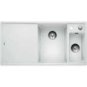 Blanco Axia III 6 S-F Weiß - 523 492 Granitspüle günstig