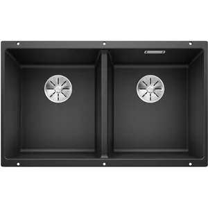 BLANCO SUBLINE 350/350-U, Schrankwaschbecken, Silgranit, Anthrazit, 80 cm, Deutschland günstig