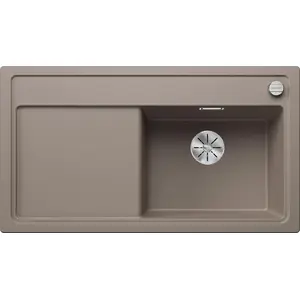BLANCO ZENAR 5 S, Schrankwaschbecken, Silgranit, Beige, Links, 50 cm, Deutschland günstig